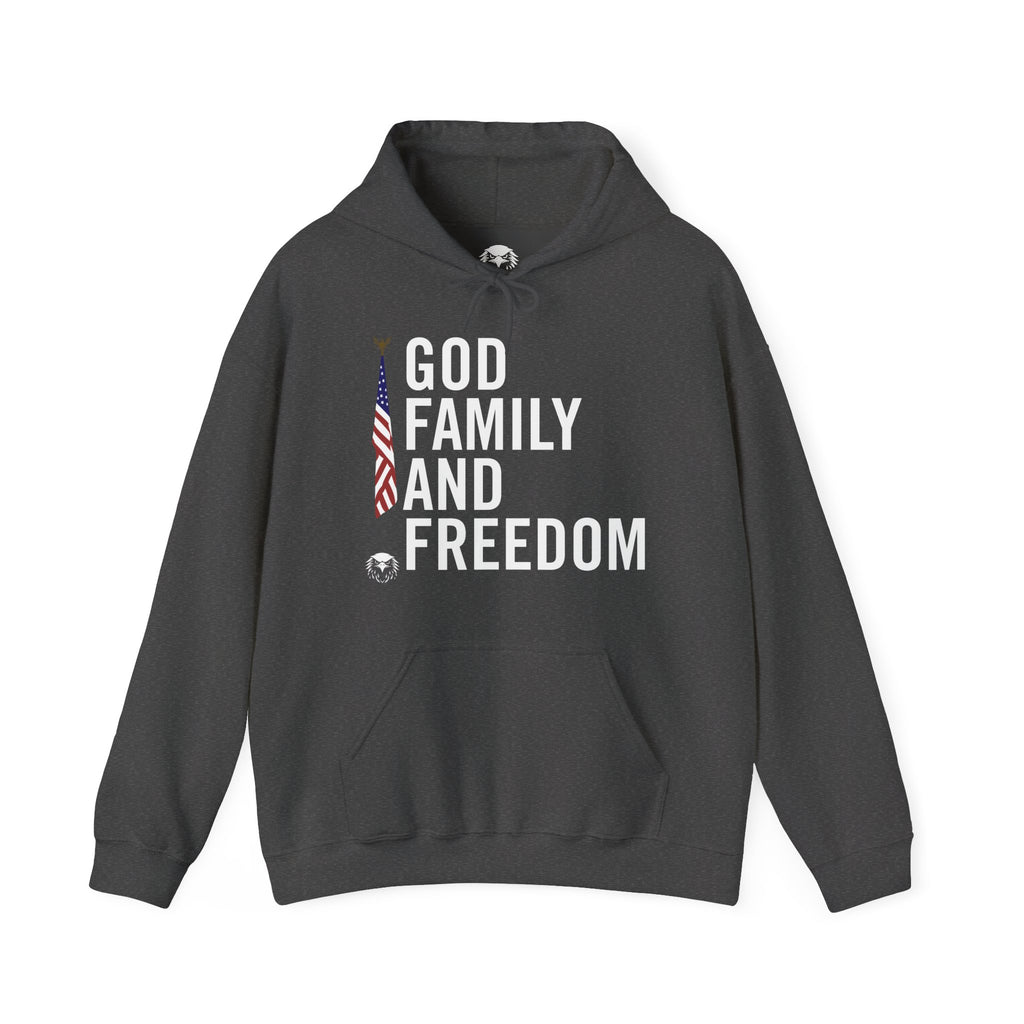 God Family Freedom Hoodie
