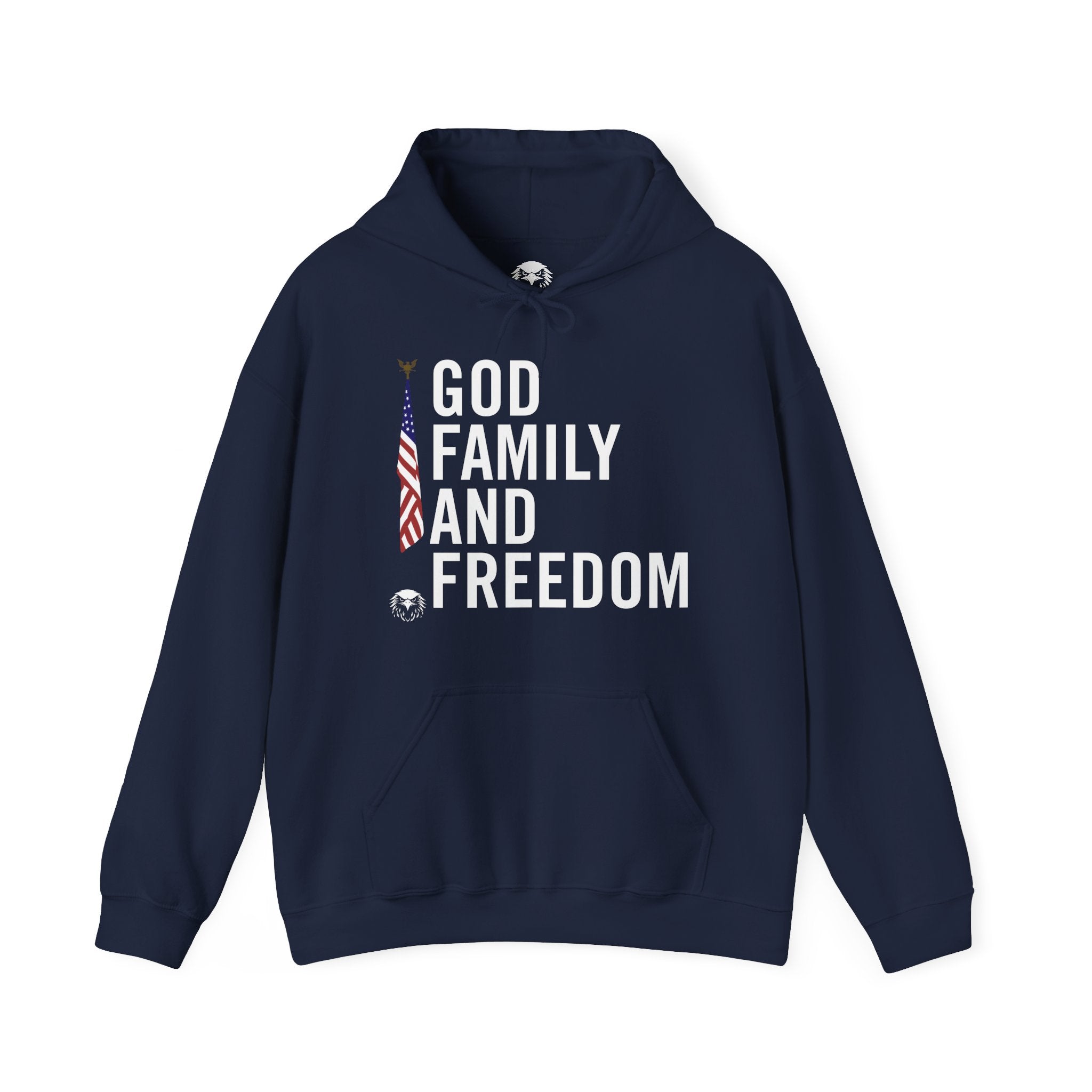 God Family Freedom Hoodie