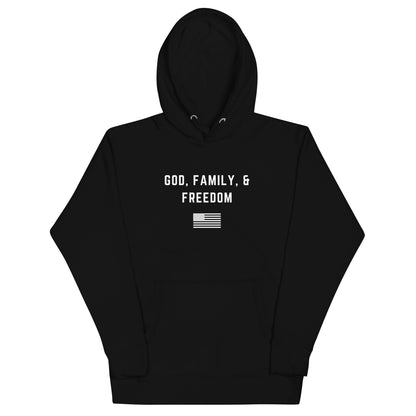God, Family, & Freedom Men's Hoodie