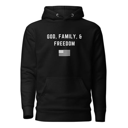 God, Family, & Freedom Men's Hoodie 