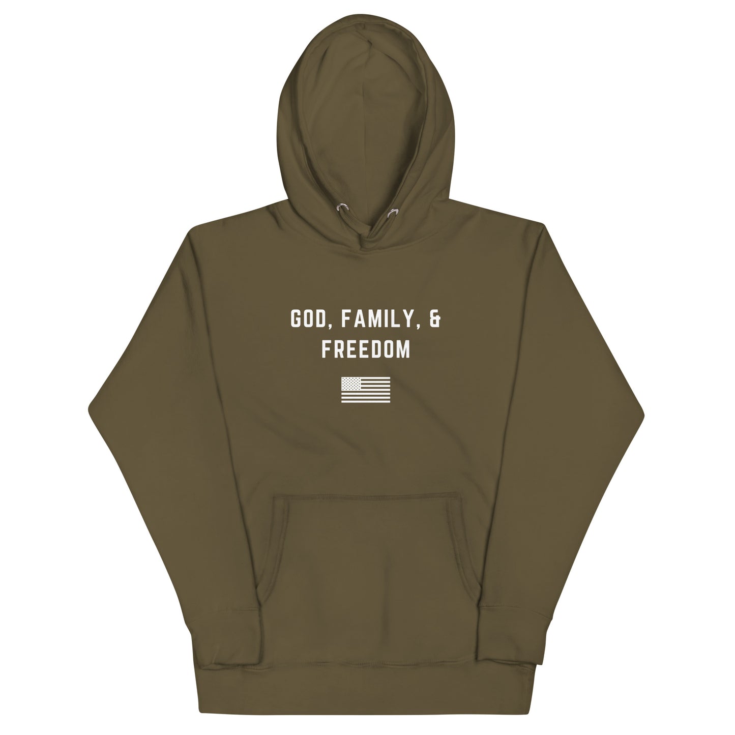 God, Family, & Freedom Men's Hoodie 