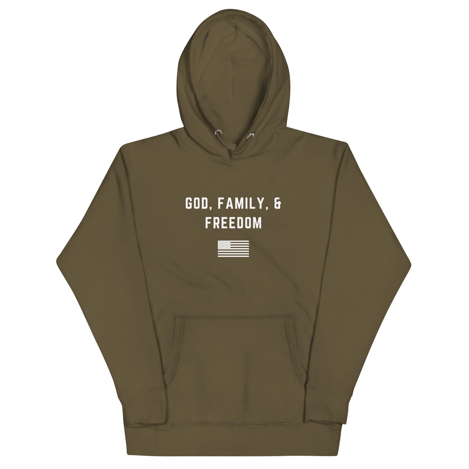 God, Family, & Freedom Men's Hoodie 
