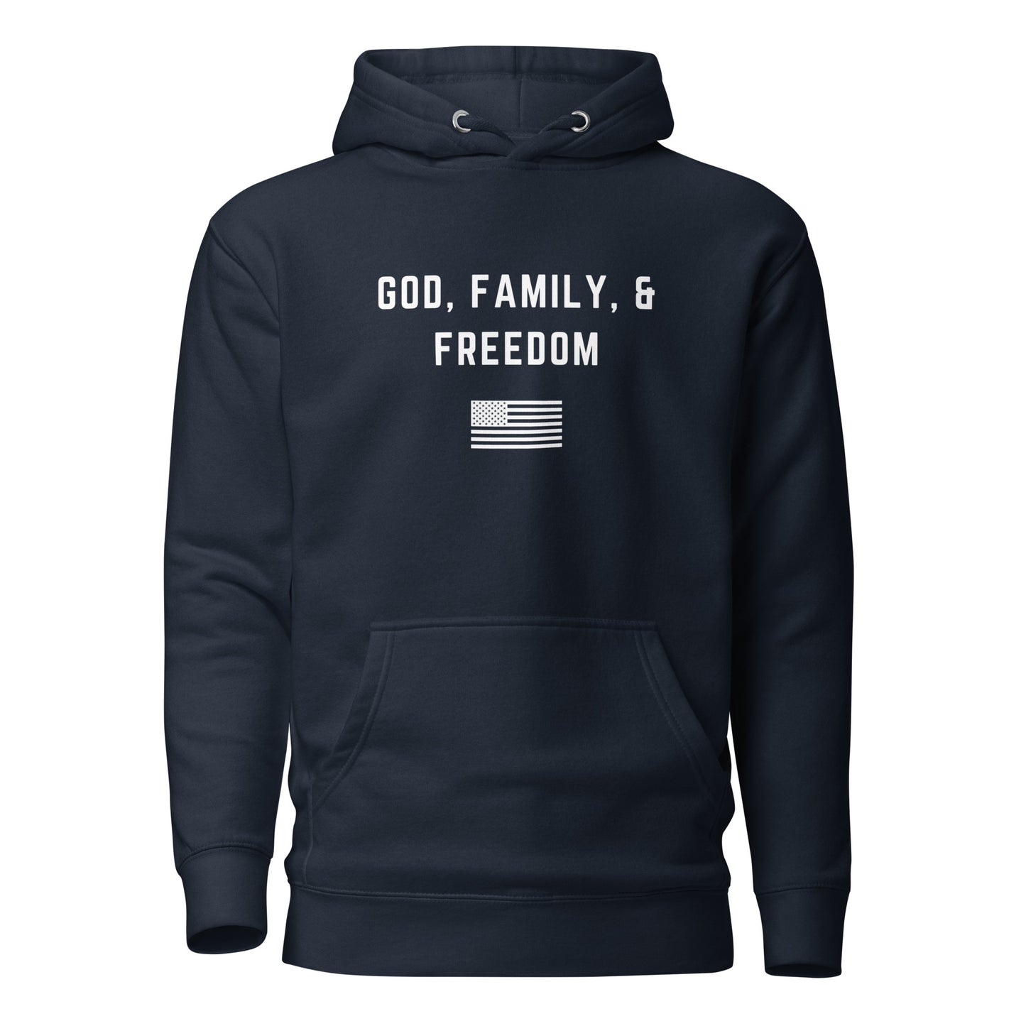 God, Family, & Freedom Men's Hoodie 